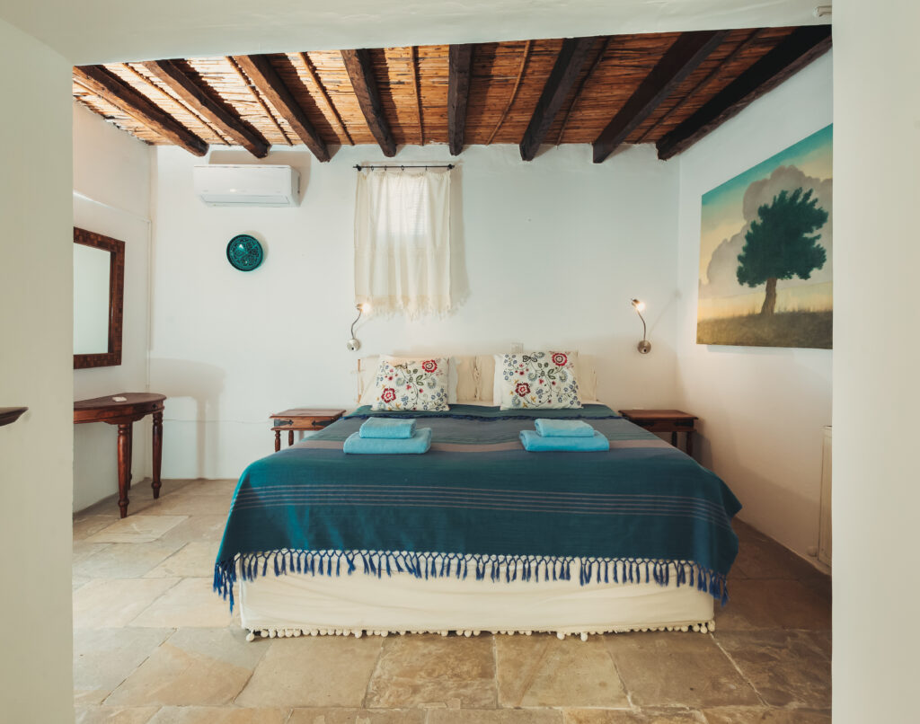 Het interieur van een vakantieappartement van Archontias