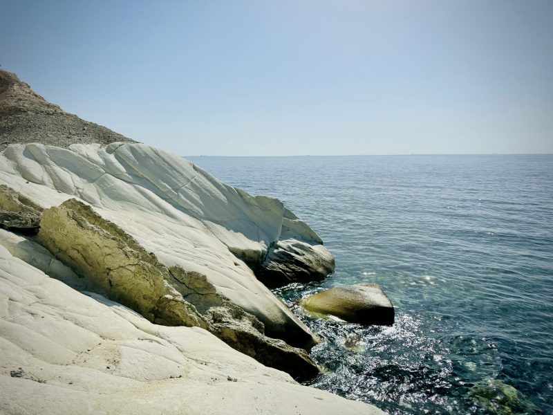 Best Hikes in Cyprus - White rocks coastline - Governors beach